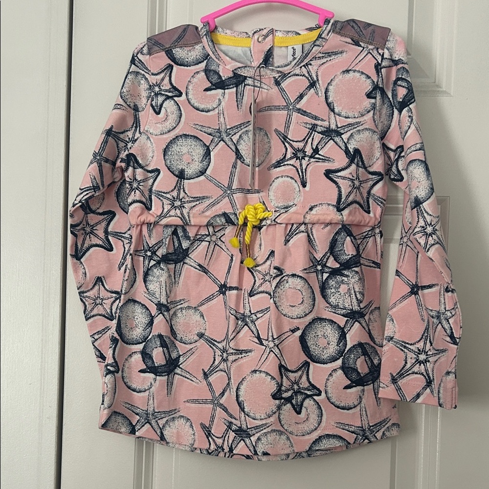 Pink Starfish Kids Swim Cover-Up